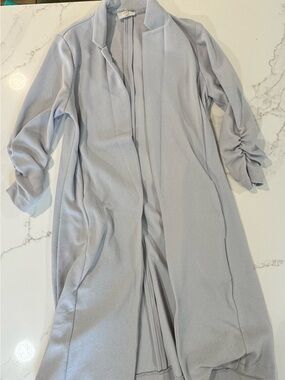 Have Light Blue Long Cardigan